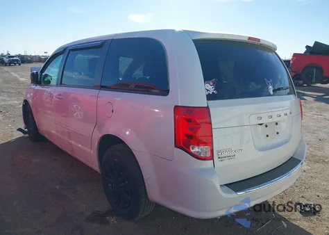 2017 Dodge Grand Caravan Se из США, поврежденный, VIN 2C4RDGBG0HR665934